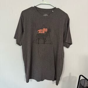 PraNa Buck Wild Journeyman 2 Tee Shirt Men’s Size Large Outdoorsmen Adventurer